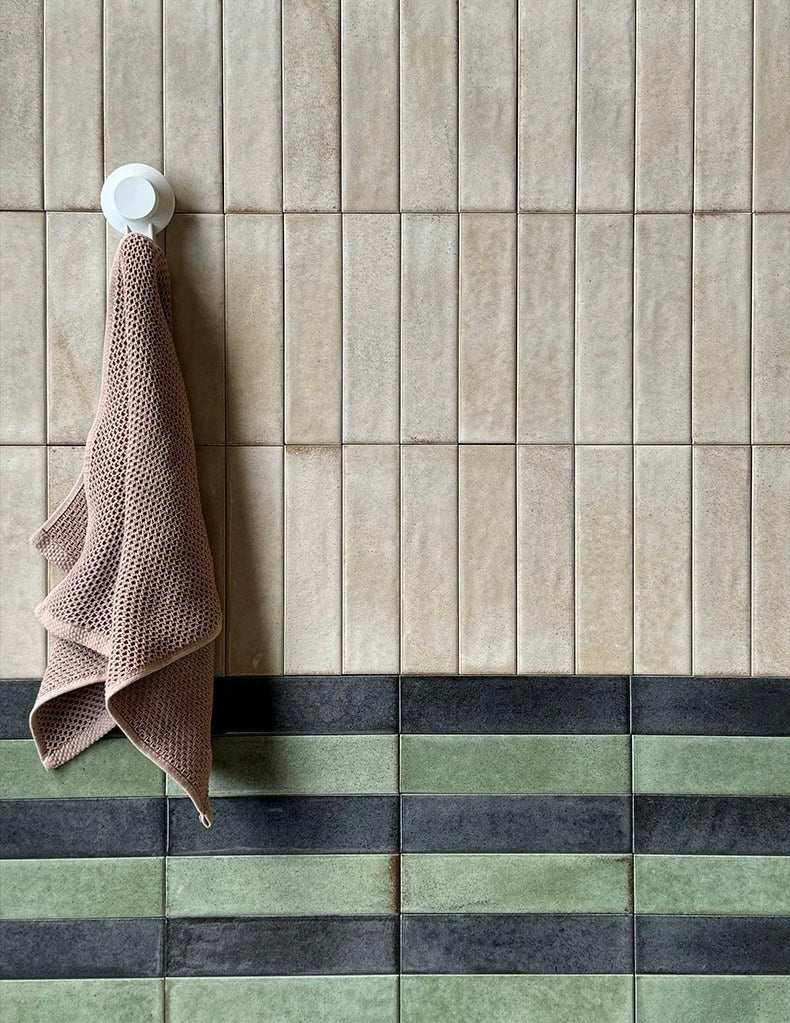 Saga Soft Beige Subway Tile