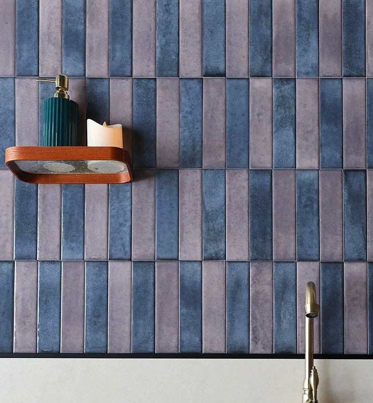 Saga Aegean Blue Subway Tile