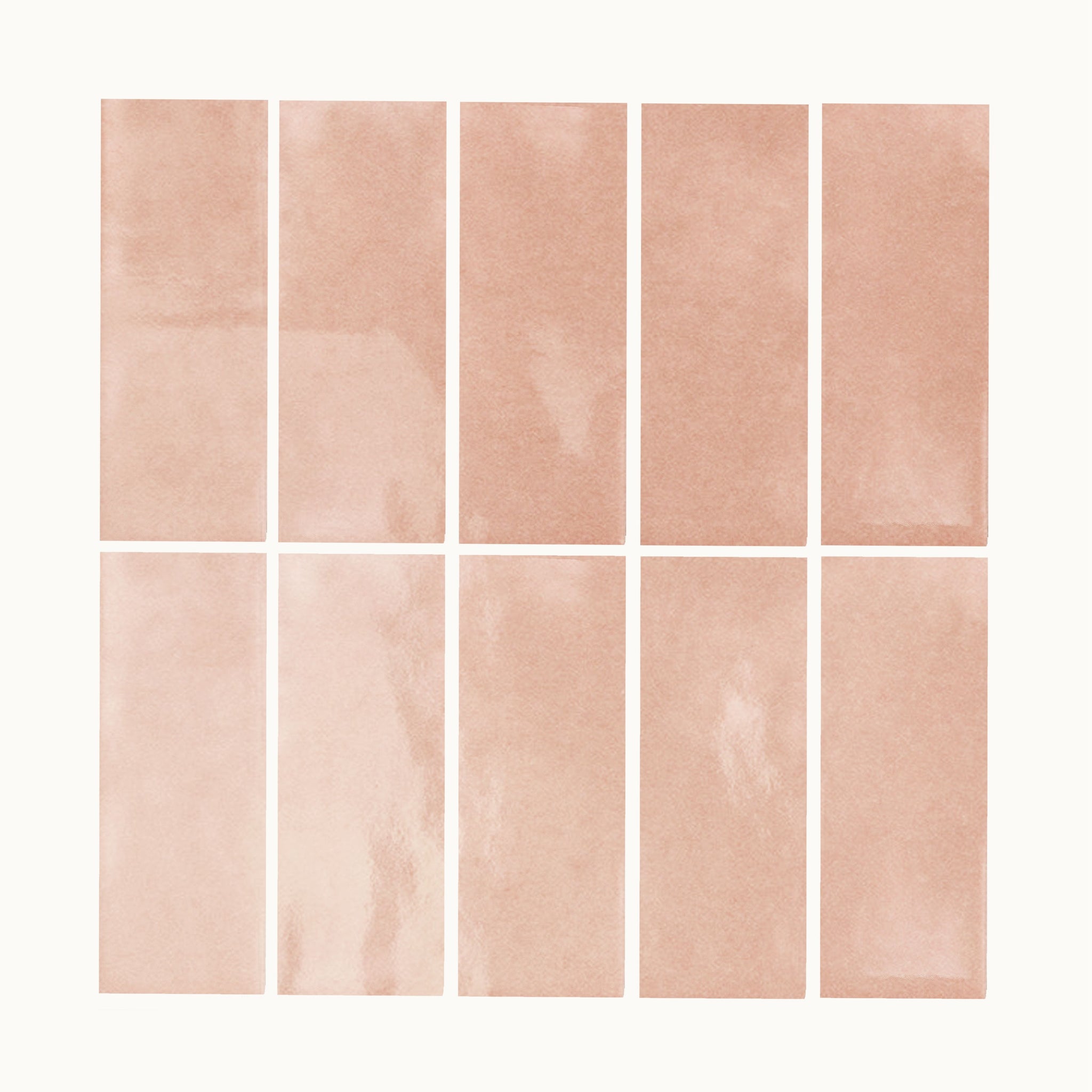 Monet Orchard Pink Subway Tile
