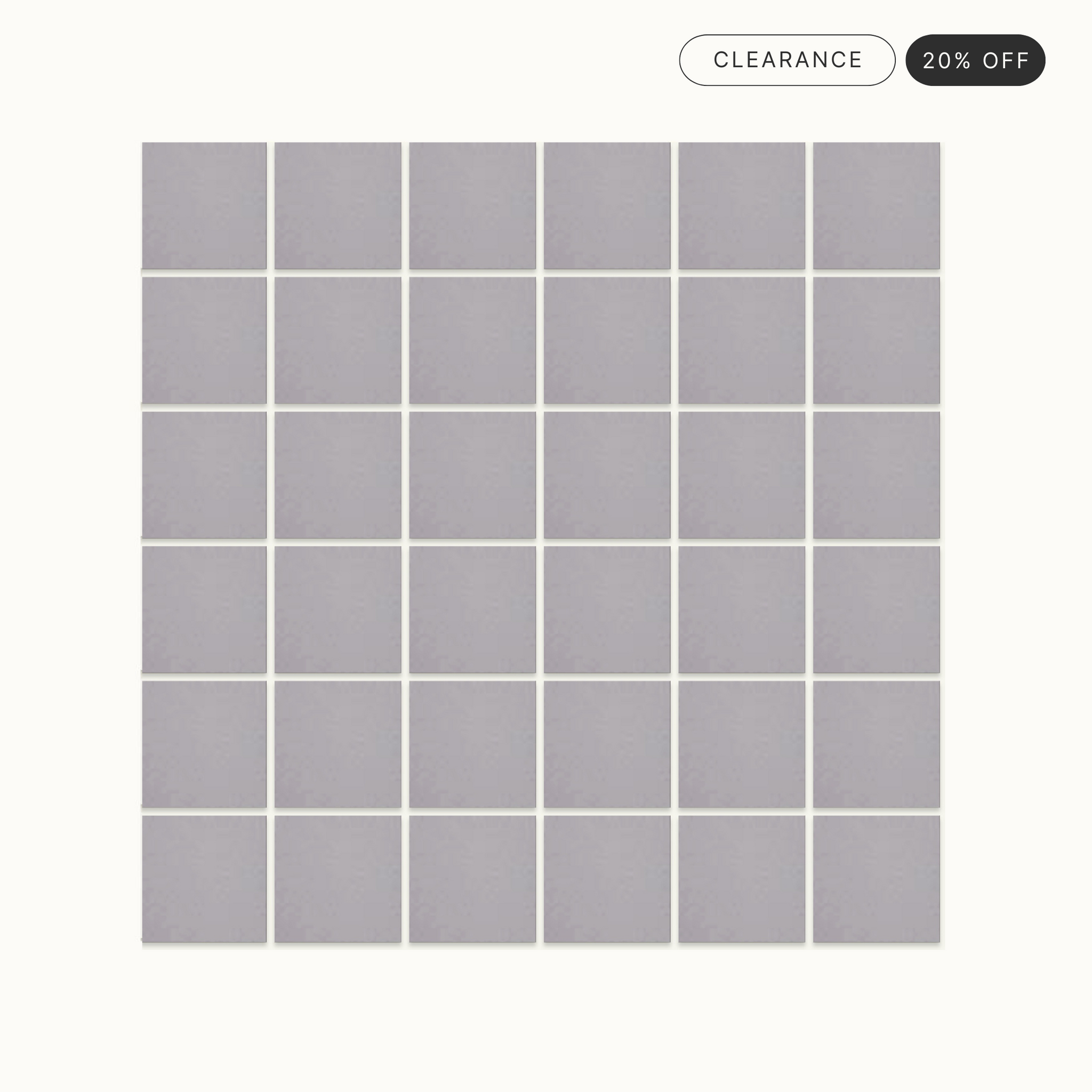 Playtile Calluna Unglazed Mosaic