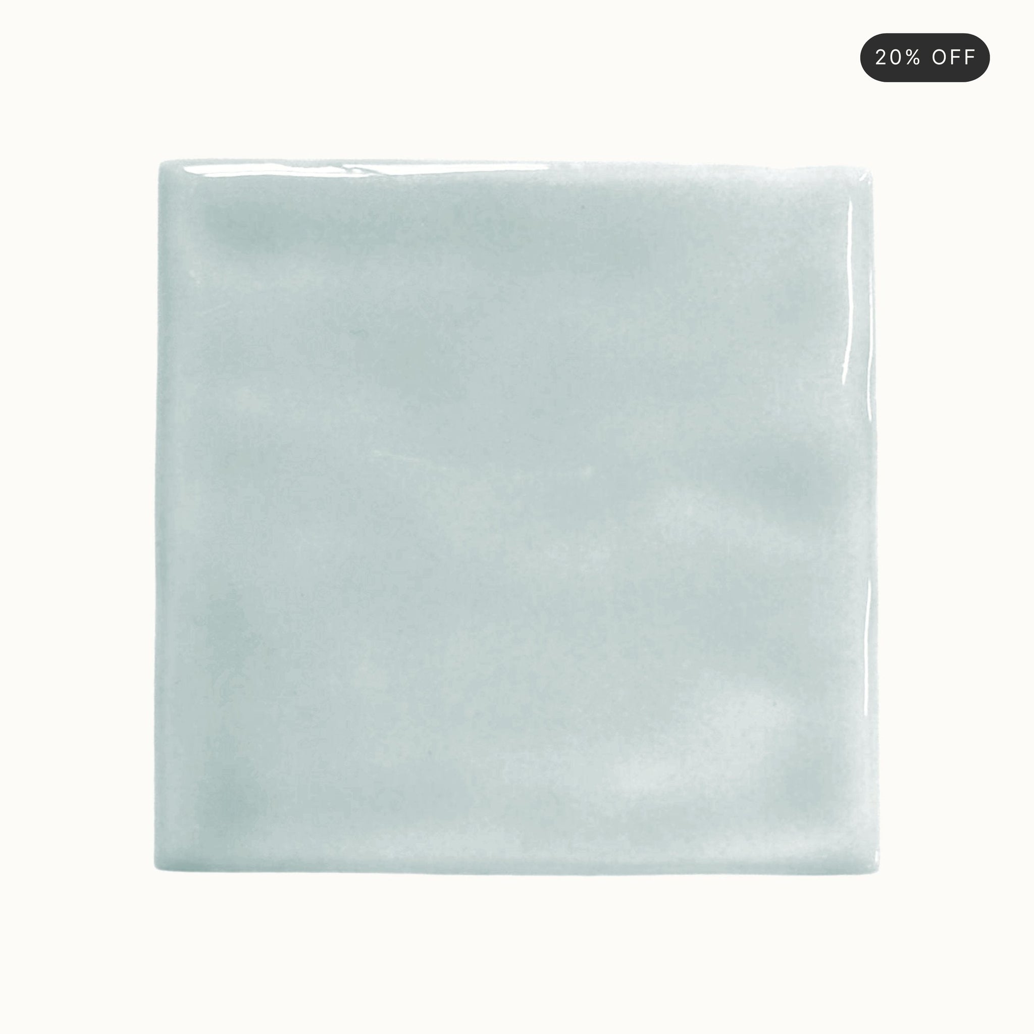 Marin Powder Blue Ceramic Glaze Tile