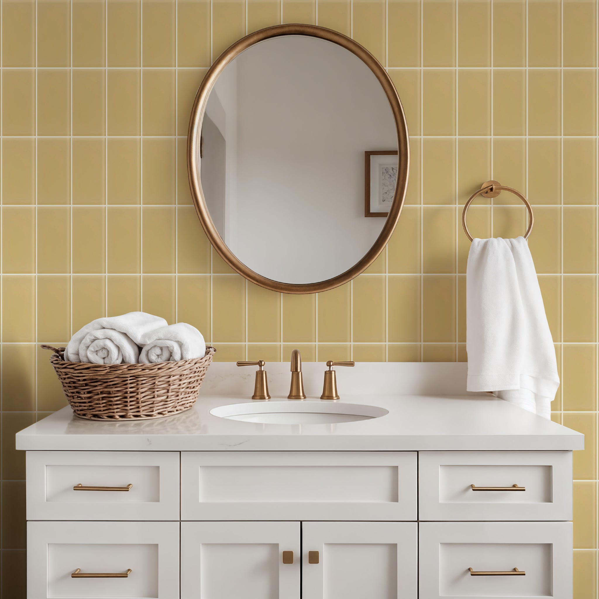 Glacé Lemon Subway Tile