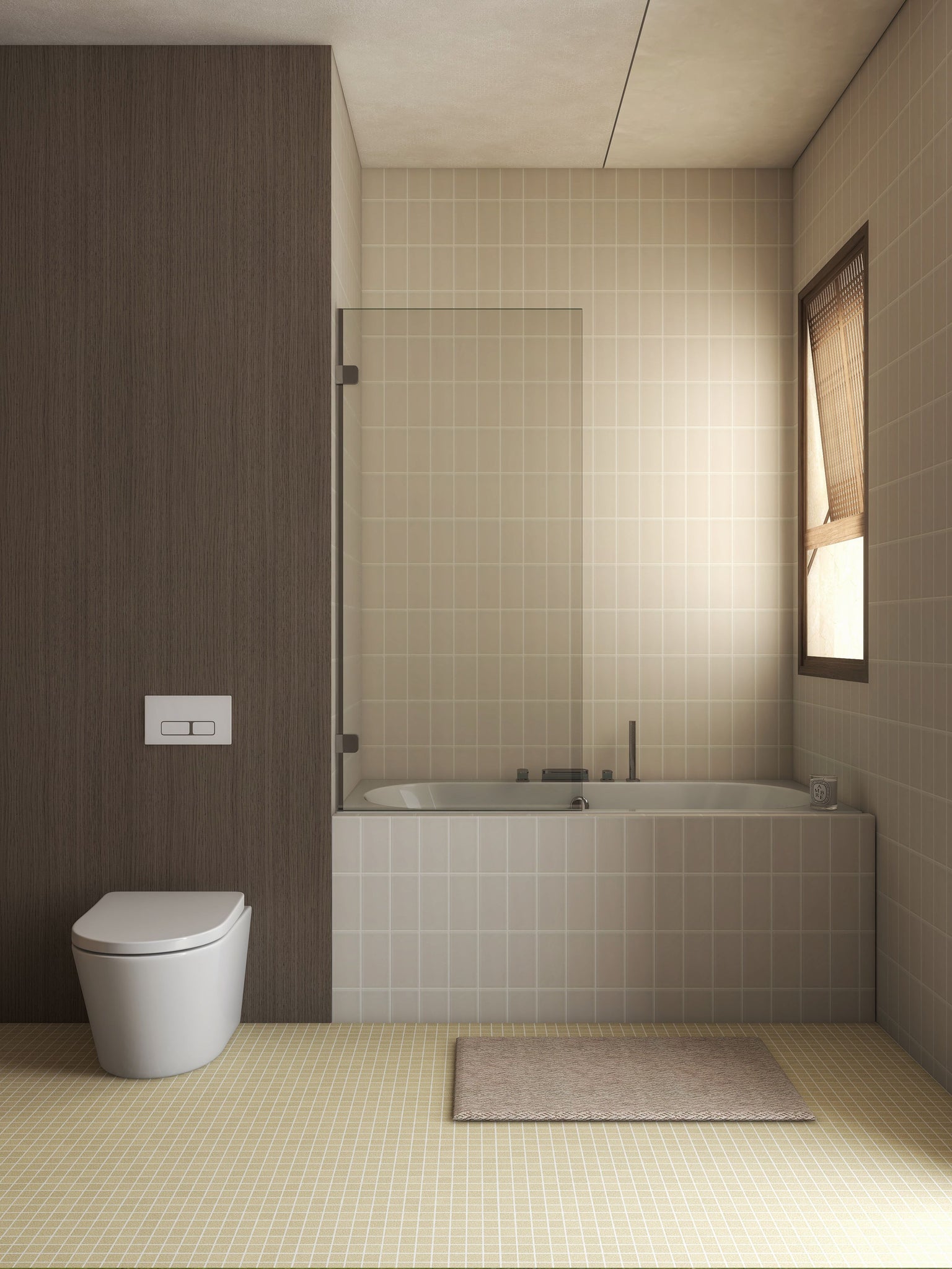 Glacé Creme Subway Tile
