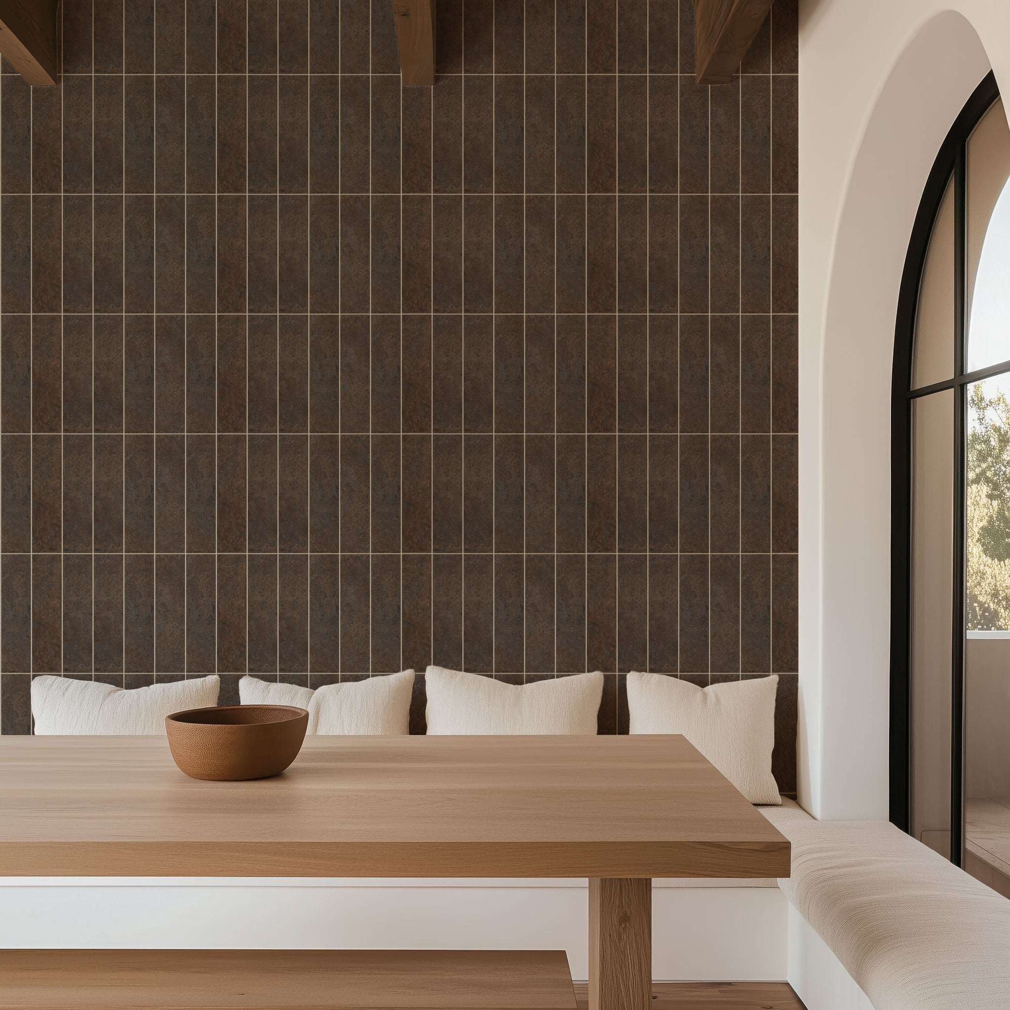 Roca Umber Subway Tile