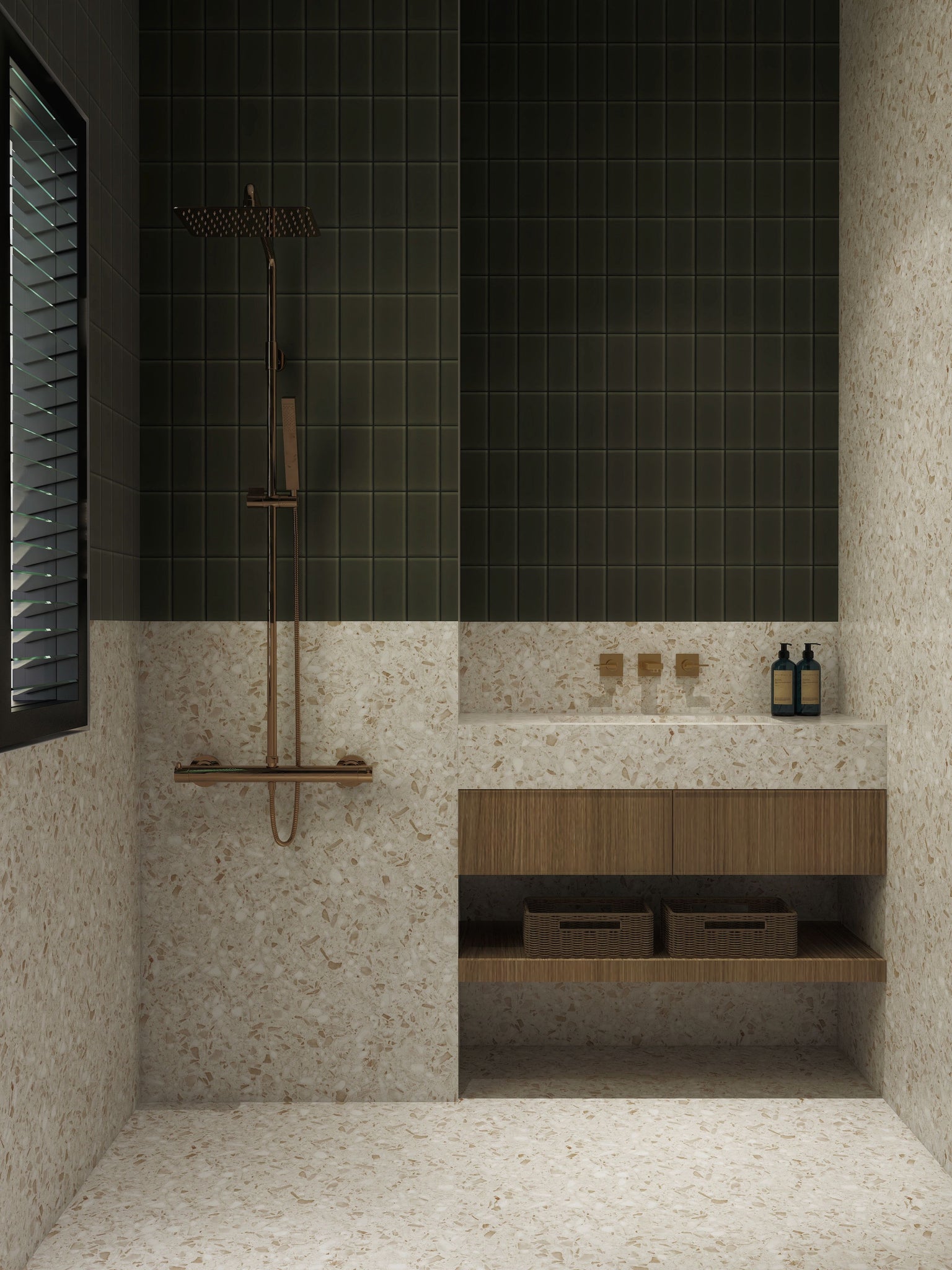 Glacé Meadow Subway Tile