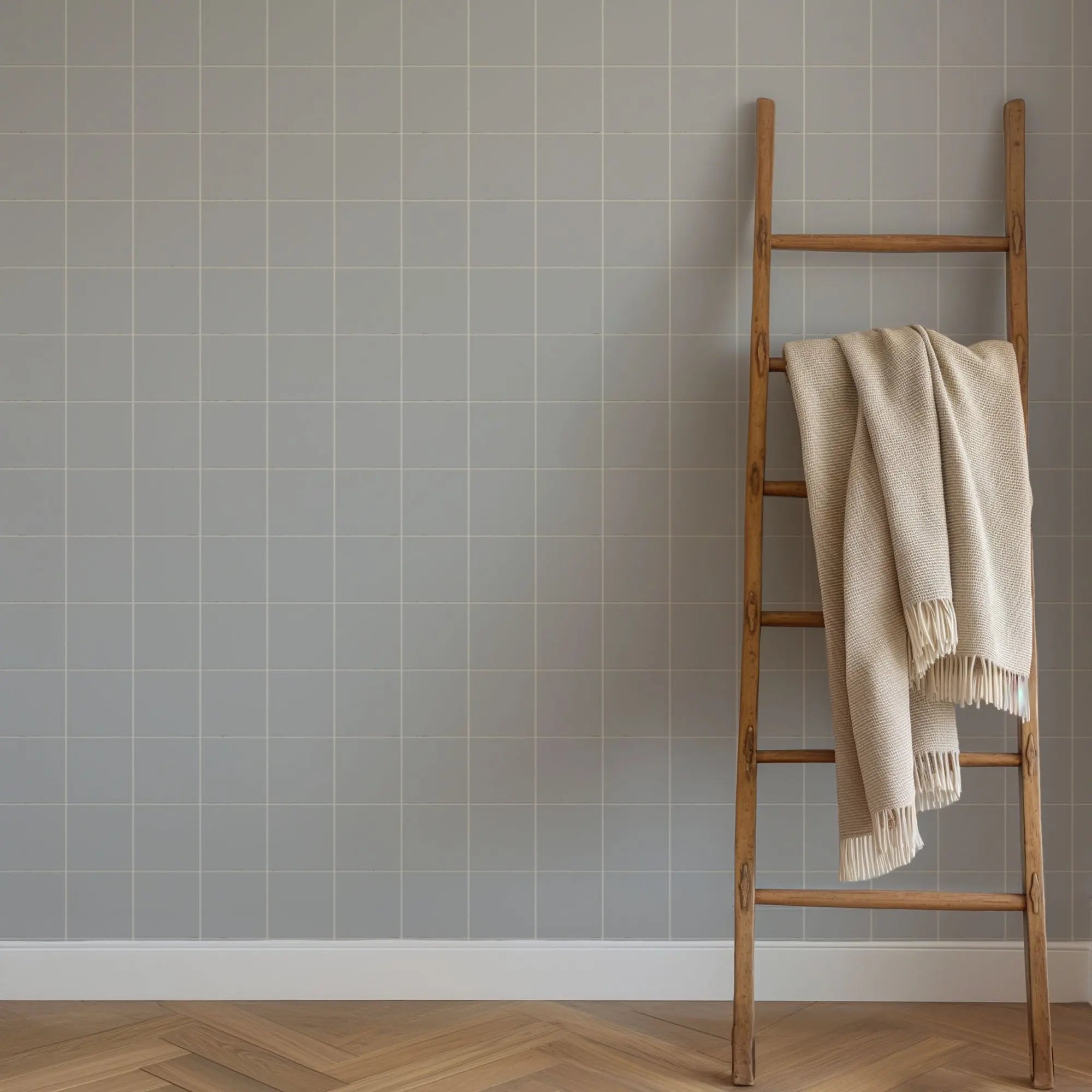 TH Light Grey Square Tile Tisa Home