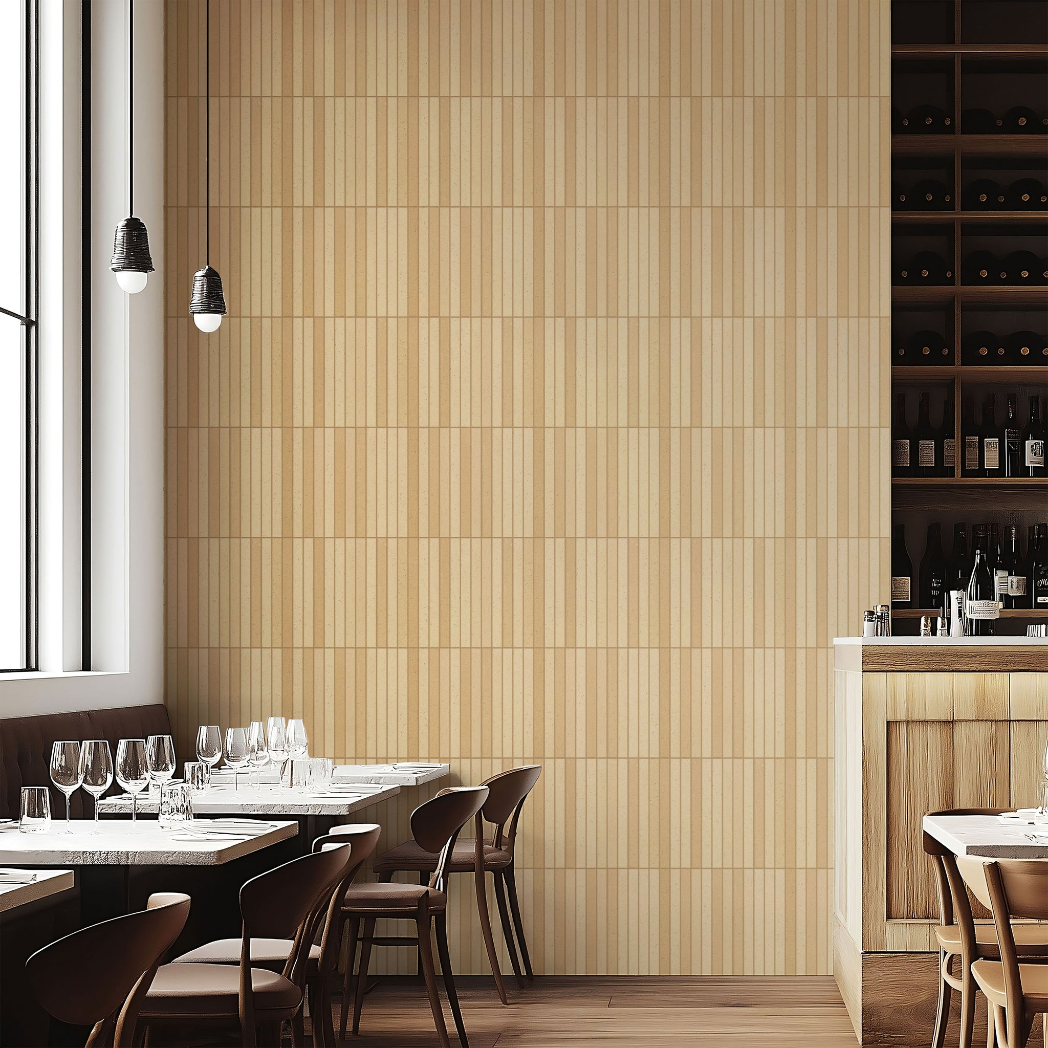 Frio Sol Unglazed Strip Mosaic