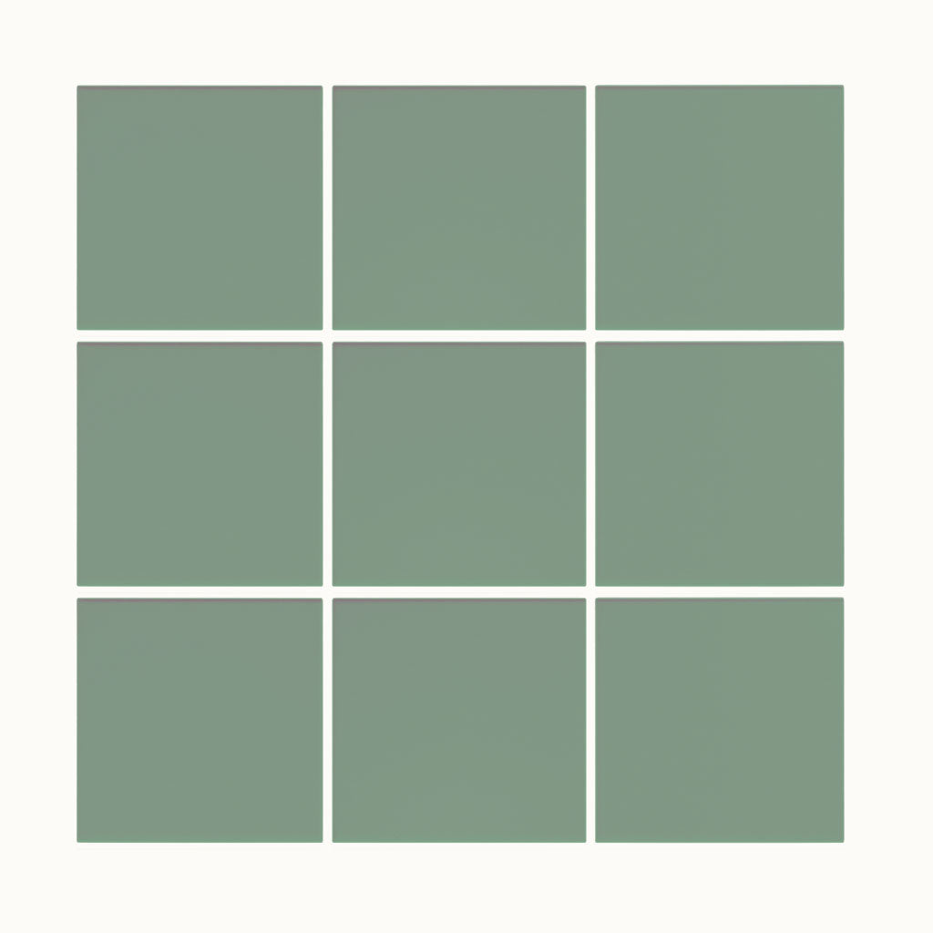 TH Dusty Moss Square Mosaic