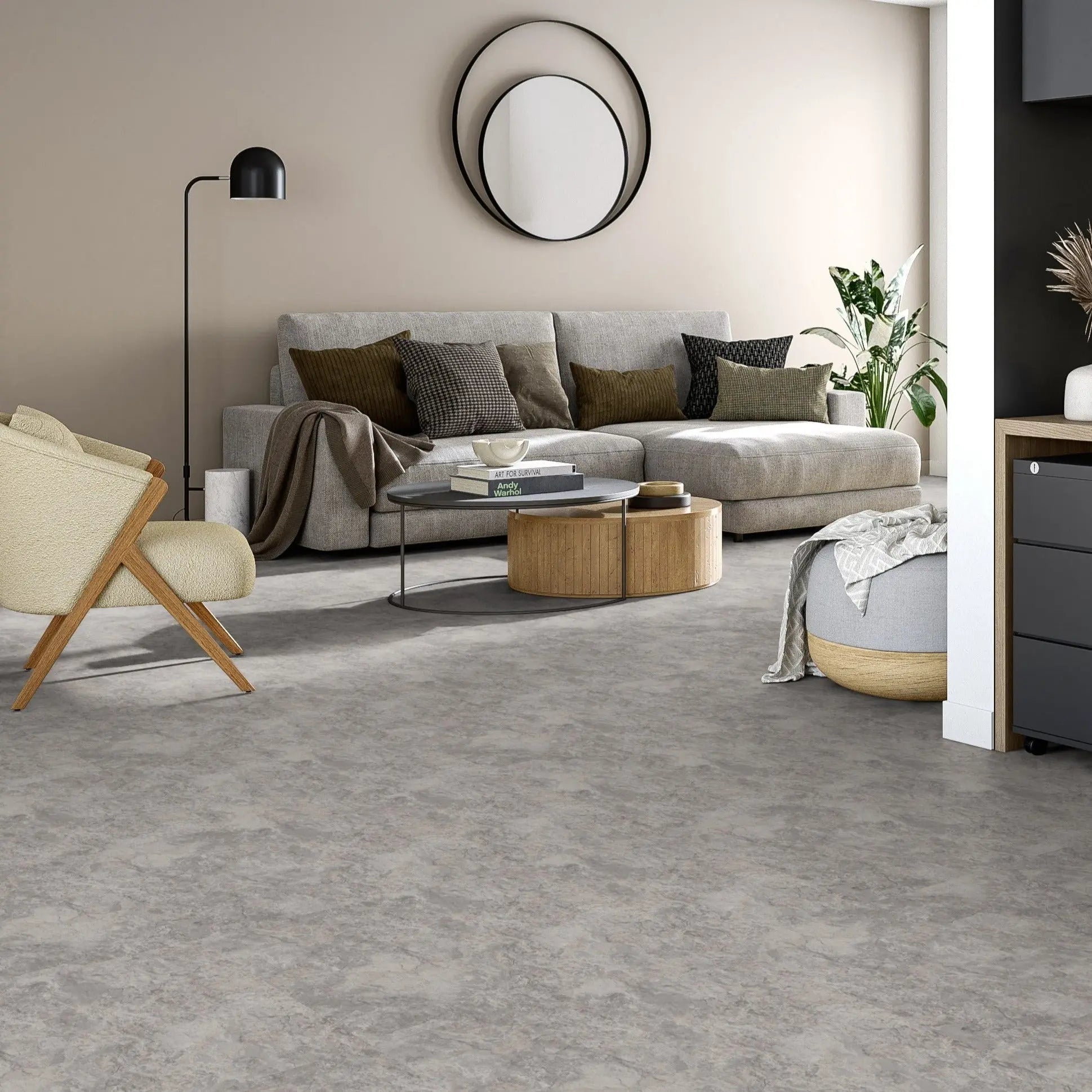 Original Slate Luxury Vinyl Tile Tisa Home