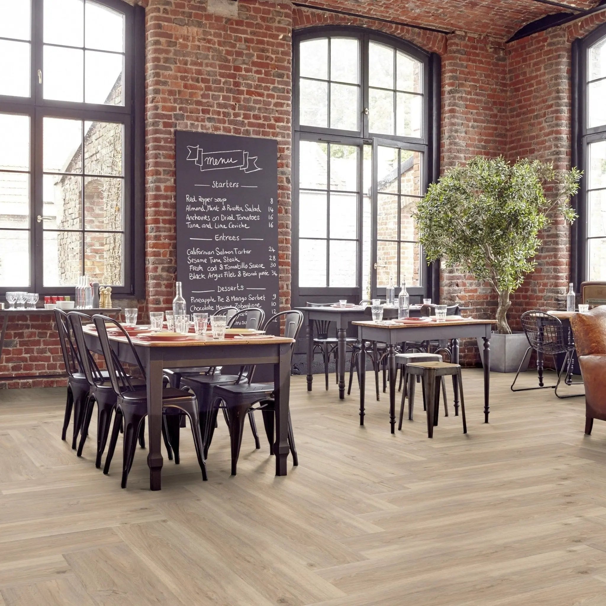 Soft Oak Beige Luxury Vinyl Tile Tisa Home