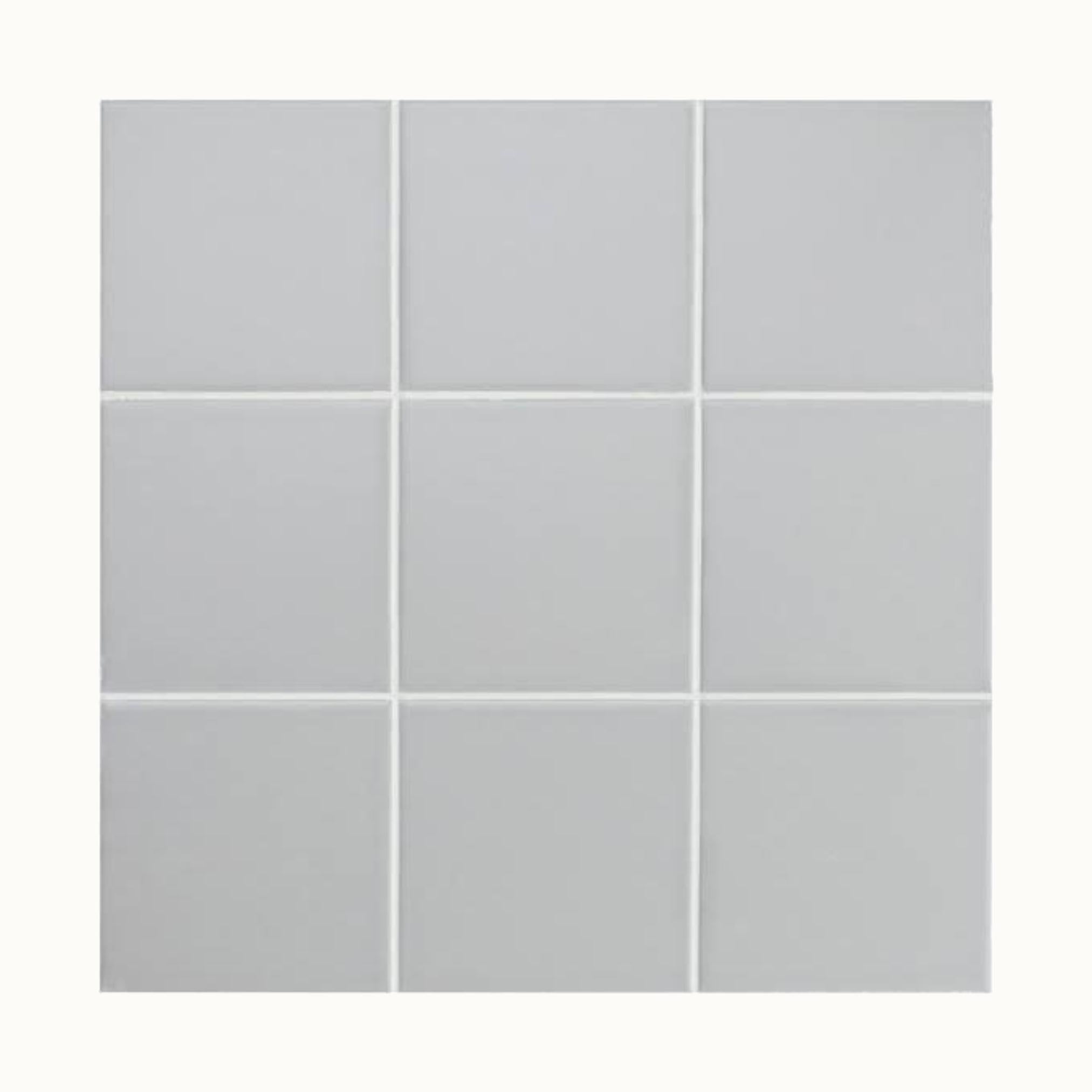 TH Light Grey Square Tile - Tisa Home